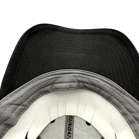 Mule Deer Foundation Black Cotton Strapback Hat – Embroidered Antler Logo - Picture 9 of 9